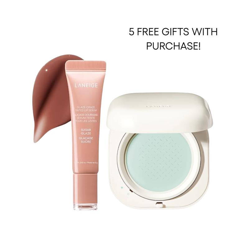 Laneige Makeup Starter Kit, Neo Blurring Powder, Glaze Craze