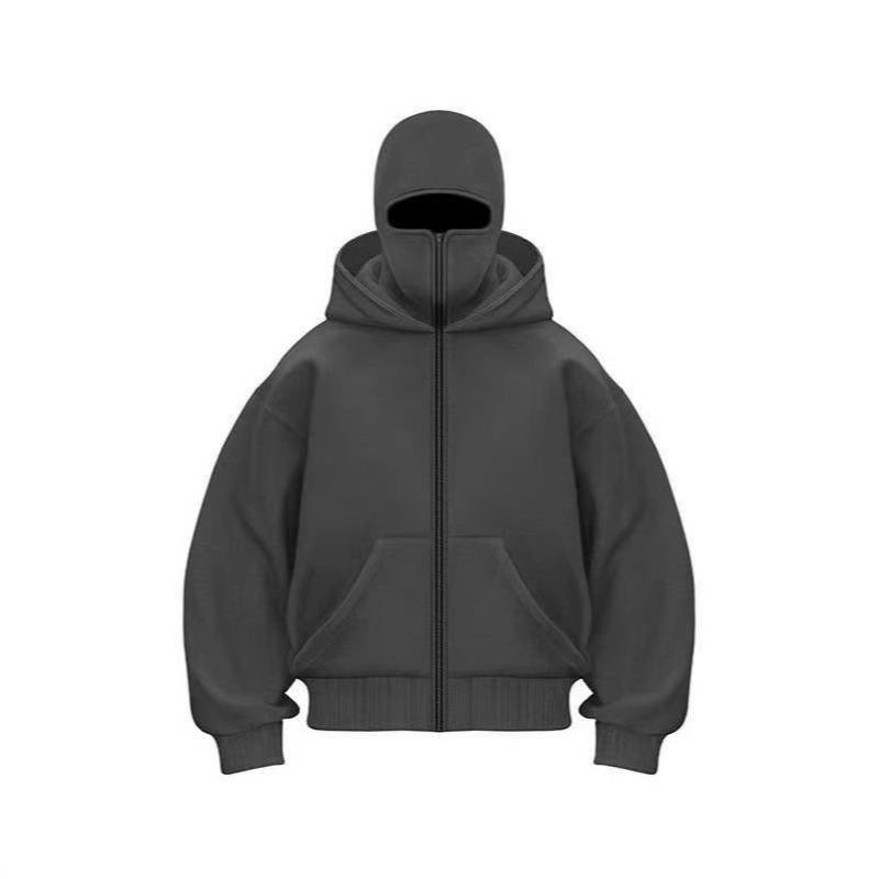 Lllang Blinko Double-Layered Pullover Hoodie for Men and Women