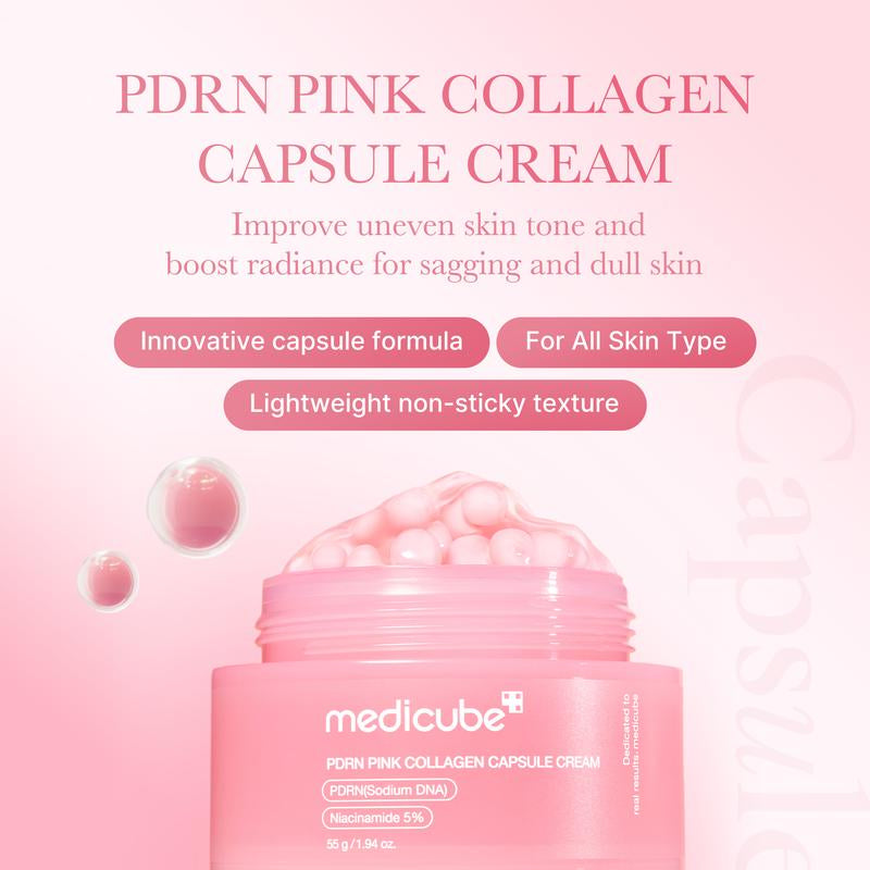[Medicube] Milky Hyper Fade Duo | Salmon DNA PDRN Milky Toner & Capsule Cream Power Combo for Glass Glow Effect, Korean Skincare, K-Beauty