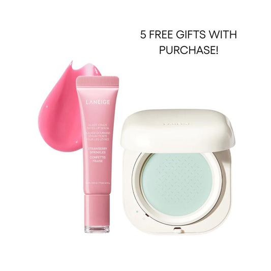 Laneige Makeup Starter Kit, Neo Blurring Powder, Glaze Craze