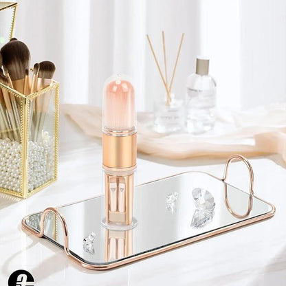LOPEIE 5-In-1 Portable Makeup Brush | All-In-One Face & Eye Brush