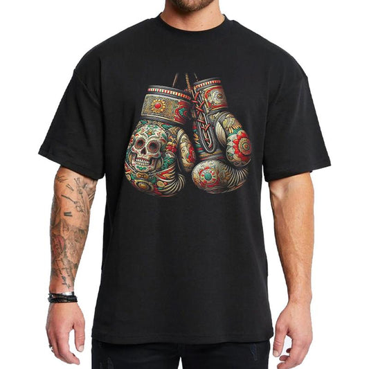 Mexican Vintage Boxing Graphic Tee for Men and Women, Chicano Style Apparel and Art, Lowrider Fashion, Gangster Inspired Outfit