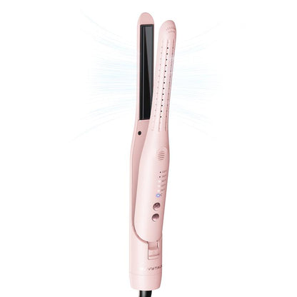 Wavytalk Cool Curl Pencil Airflow Styler - 0.65" Slim Barrel Curling Iron & Flat Iron with 360° Cool Airflow, 5 Temp Settings for Root Lift (Heat-Safe Design)